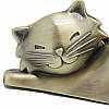 Скарбничка металева «Кіт», h-9х7х1 см, фото 3