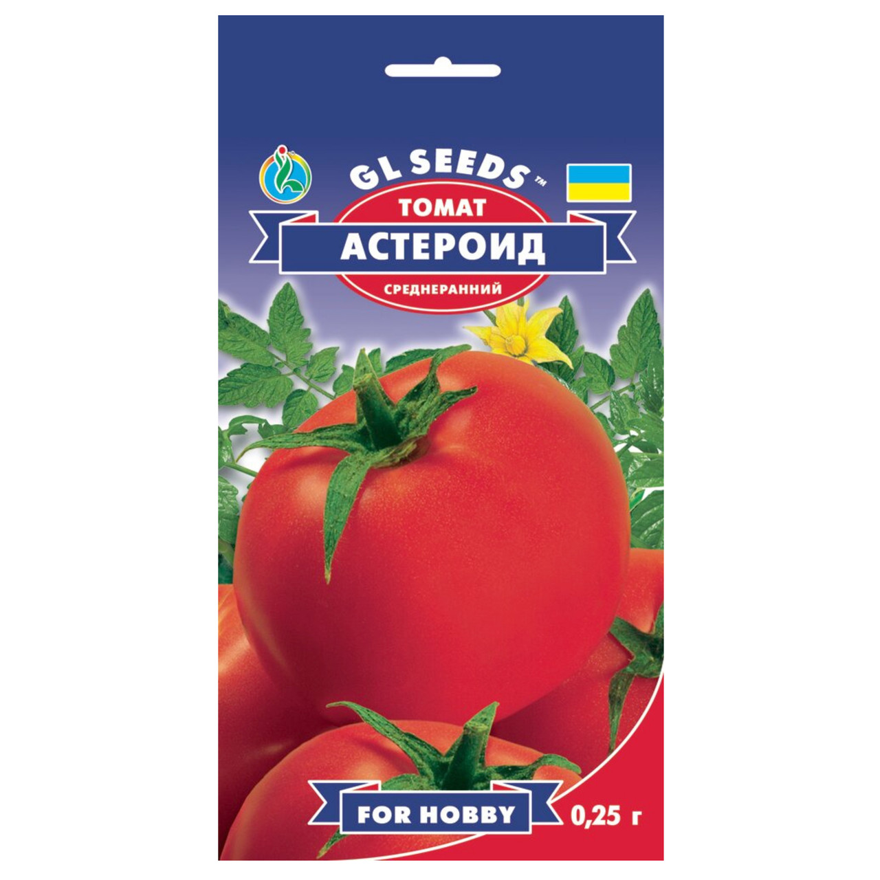 Томат Астероїд 0.25 г Gl Seeds, фото 1