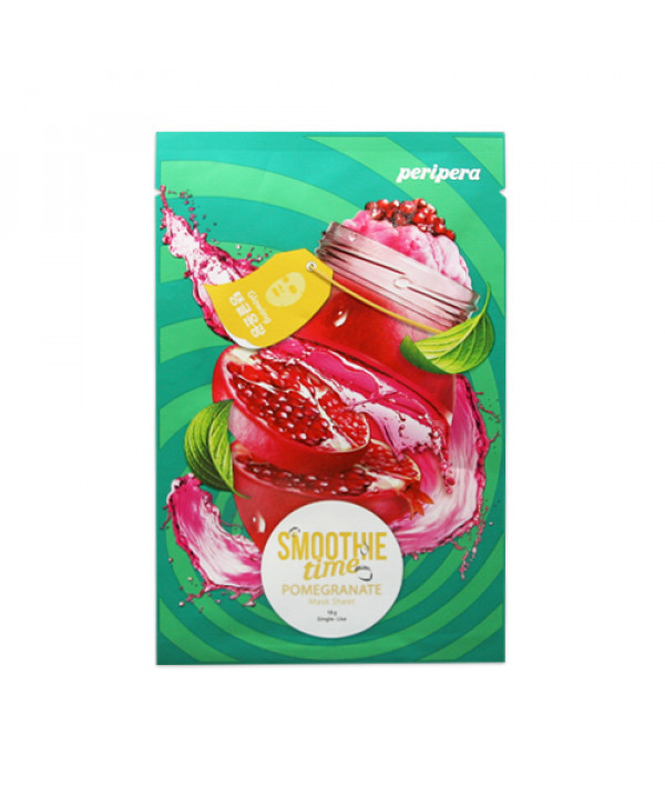 Зволожуюча тканинна маска Peripera Smoothie Time Pomegranate Mask Sheet