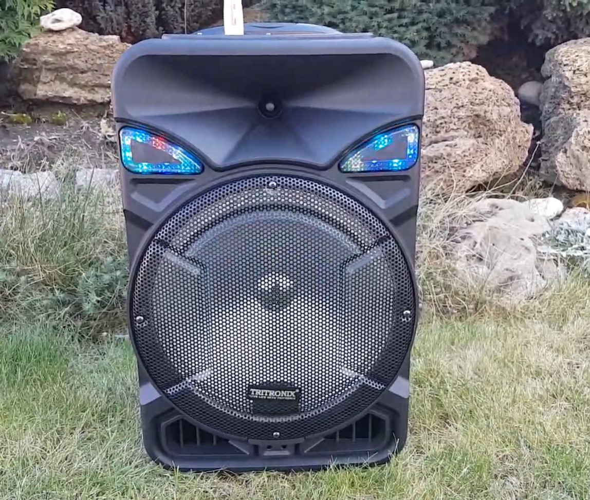 Колонка акумуляторна з мікрофоном ZPX ZX-7766 200W (Bluetooth/USB/FM/TWS)