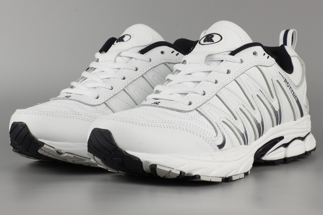 Кросівки чоловічі білі Royyna 012A Ройна Бона Bona Розміри 41 46, фото 1