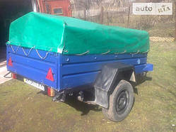 Тент ПВХ Єврофура на легковий причіп БЗП-5 1,90 х 1,30