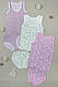 Комплект дитячої спідньої білизни (майка + труси) для дівчаток бавовна, фото 10