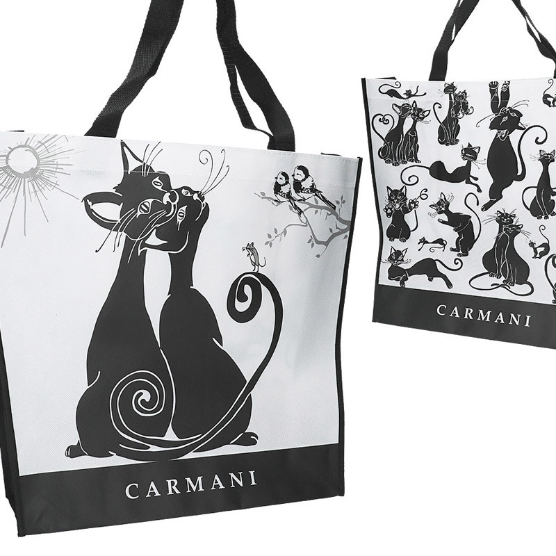 Сумка Чорно білі коти Carmani, 46х11х38 см
