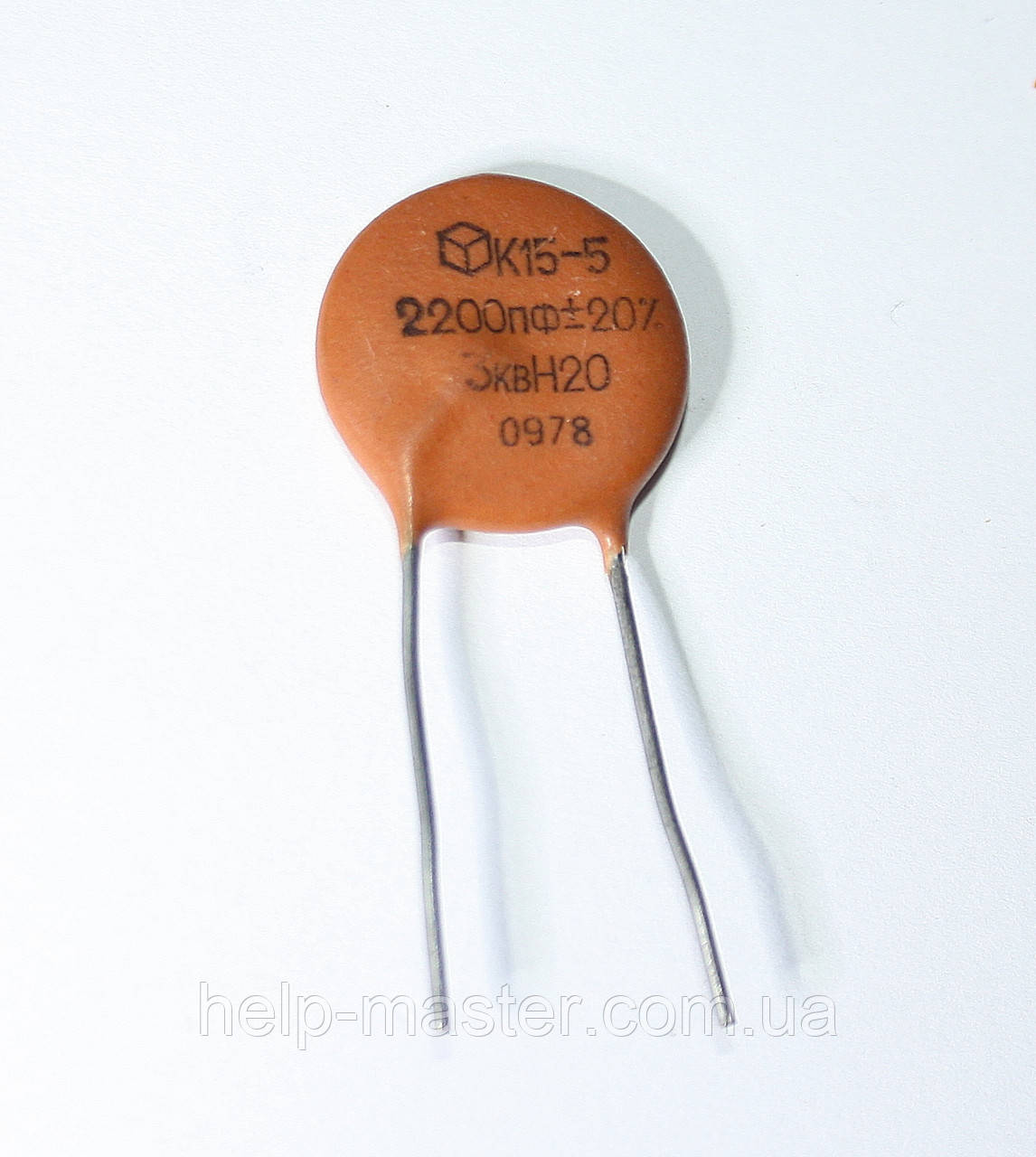 Конденсатор К15-5 3 кВ 2200пф Н20, фото 1