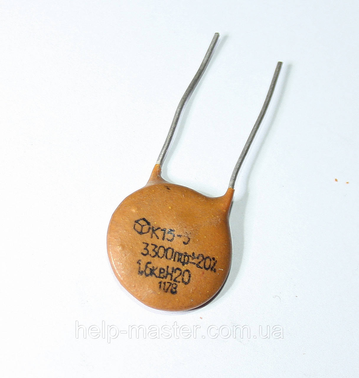 Конденсатор К15-5 1.6 кВ 3300пф Н20, фото 1