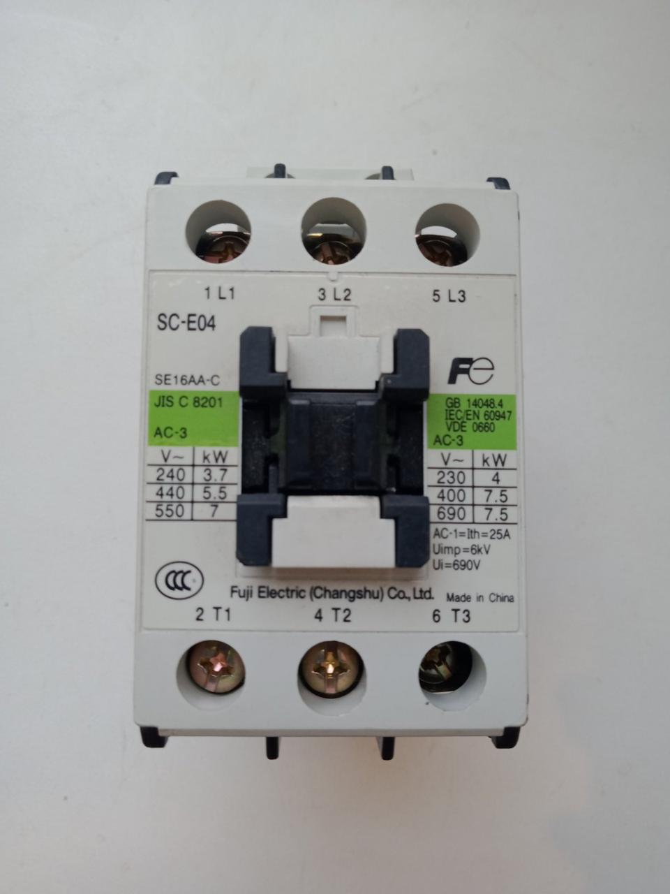 Пускач контактор Fuji electric sc-e04 і sc-e05
