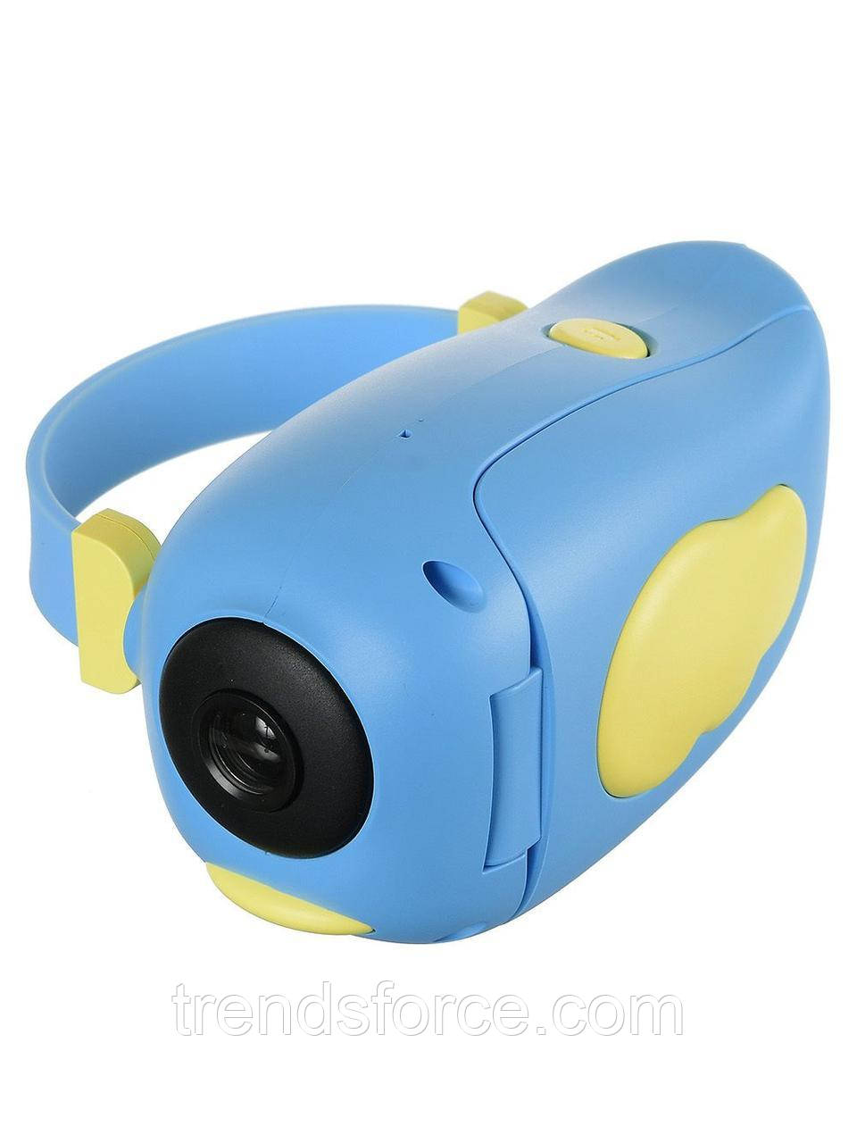 Дитяча відеокамера Childrens Digital Camera HD ET010 Блакитна 184474