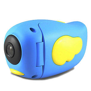 Дитяча відеокамера Childrens Digital Camera HD ET010 Блакитна 184474, фото 3