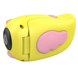 Дитяча відеокамера Childrens Digital Camera HD ET010 Жовтий 184472, фото 2
