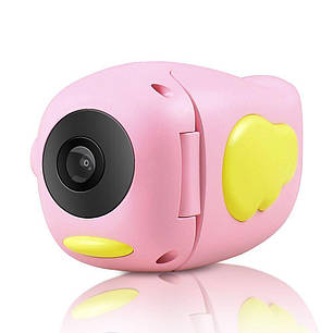 Дитяча відеокамера Childrens Digital Camera HD ET010 Рожева 184473, фото 2