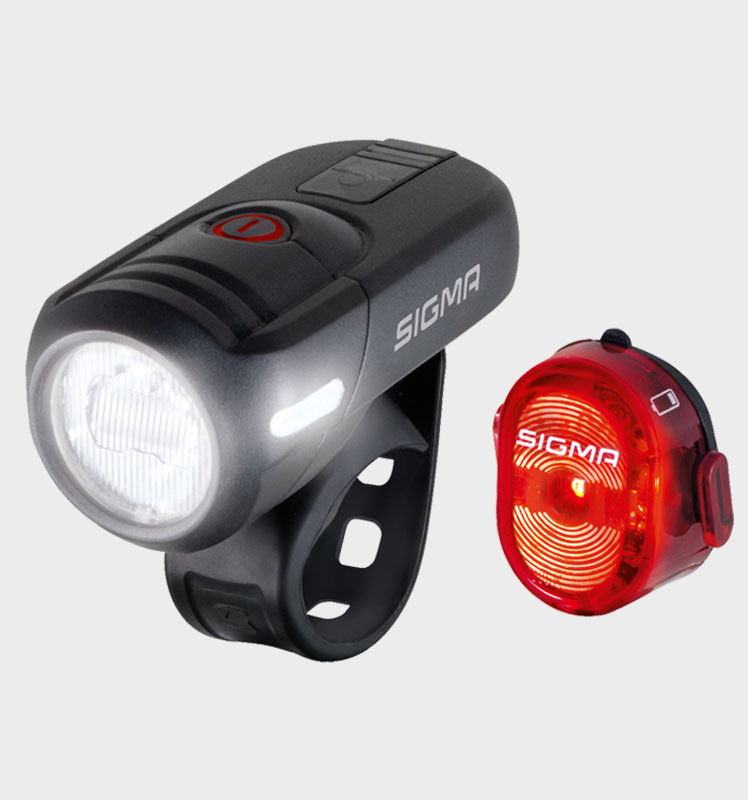 Велосипедний ліхтар Sigma Sport Aura 45 USB K-SET