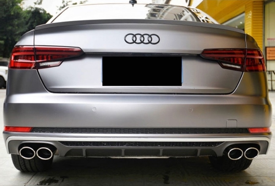 Дифузор Audi A4 B9 S-line/S4 B9 тюнінг обвіс стиль S5