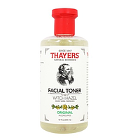 Тоник для лица Thayers, Witch Hazel Original Toner, тоник без спирта, с алоэ вера оригинальный (355 мл)