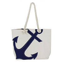 Морской сувенир пляжная сумка Sea Club, 50х36х12 см.