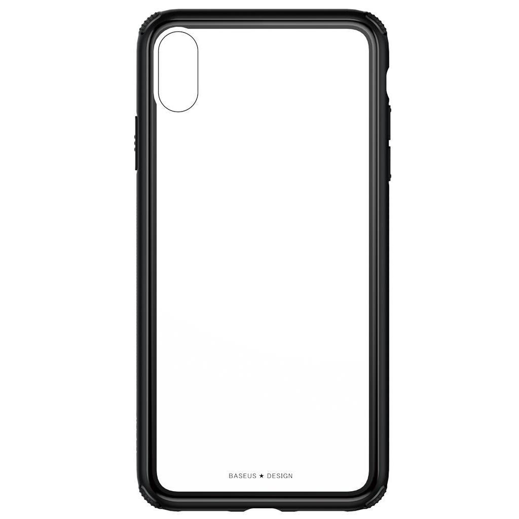 Apple iPhone XS Max Чохол-накладка Baseus See-through Black