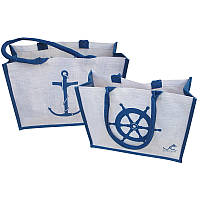 Морской сувенир сумка для покупок, 41х30х15 см., арт. 9998 Sea Club