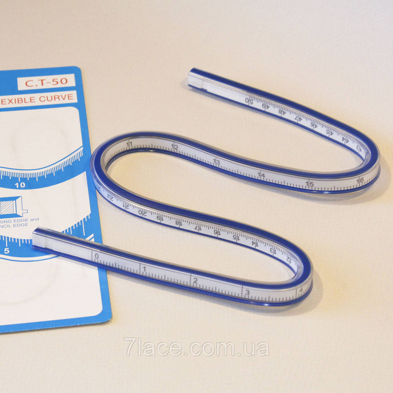 Лекало лінійка гнучка/довжина 50 см/замовлення від 1 шт., фото 1