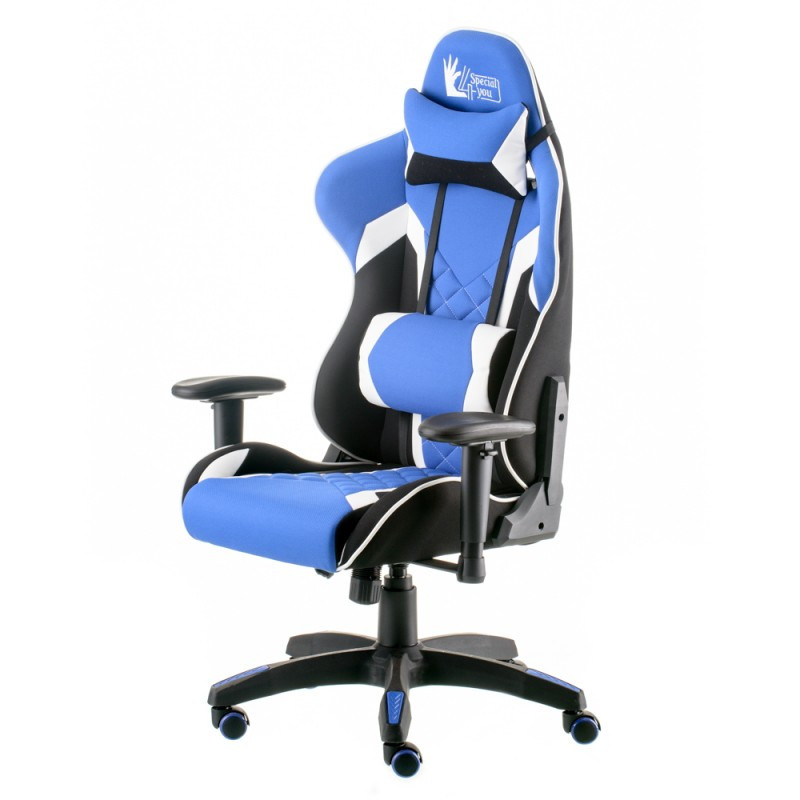Крісло геймерське Special4You ExtremeRace black/green