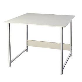 Комп'ютерний і письмовий стіл 2 в 1, 80 х 48 см, Білий