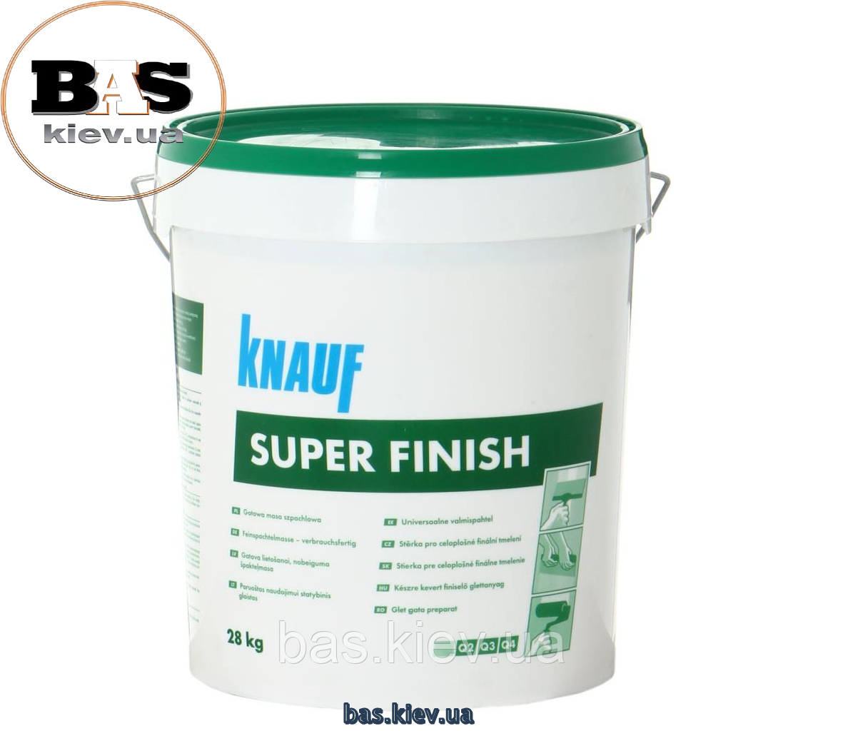 KNAUF Пастоподібна шпатлівка Super Finish 25 kg МОЛДОВА