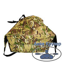 Носовая сумка рундук с креплением для надувной лодки ПВХ до 3,3 м, цвет камуфляж
