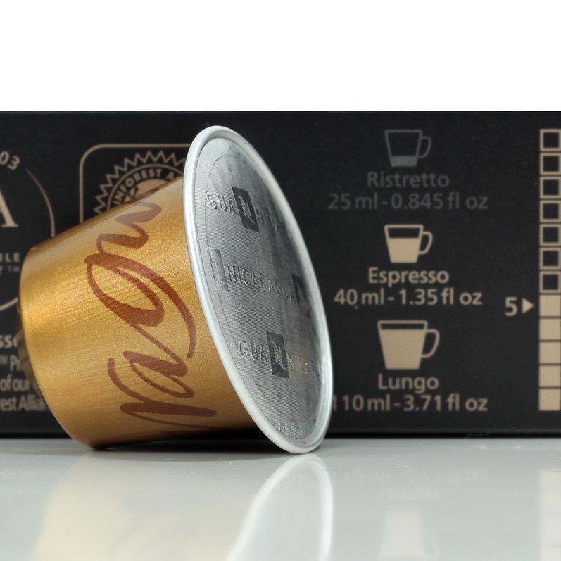 Кава в капсулах Nespresso Nicaragua Master Origin 5 (тубус 10 шт.), Швейцарія (Неспрессо оригінал)