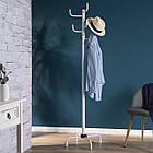 Вішалка металева біла підлогова для одягу Кактус d50х183 см (12587W02 WT), фото 2