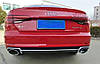 Дифузор Audi A4 B9 тюнінг обвіс стиль RS4, фото 4