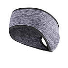 Флісова пов'язка на голову для спорту, фото 2