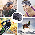 Флісова пов'язка на голову для спорту, фото 10