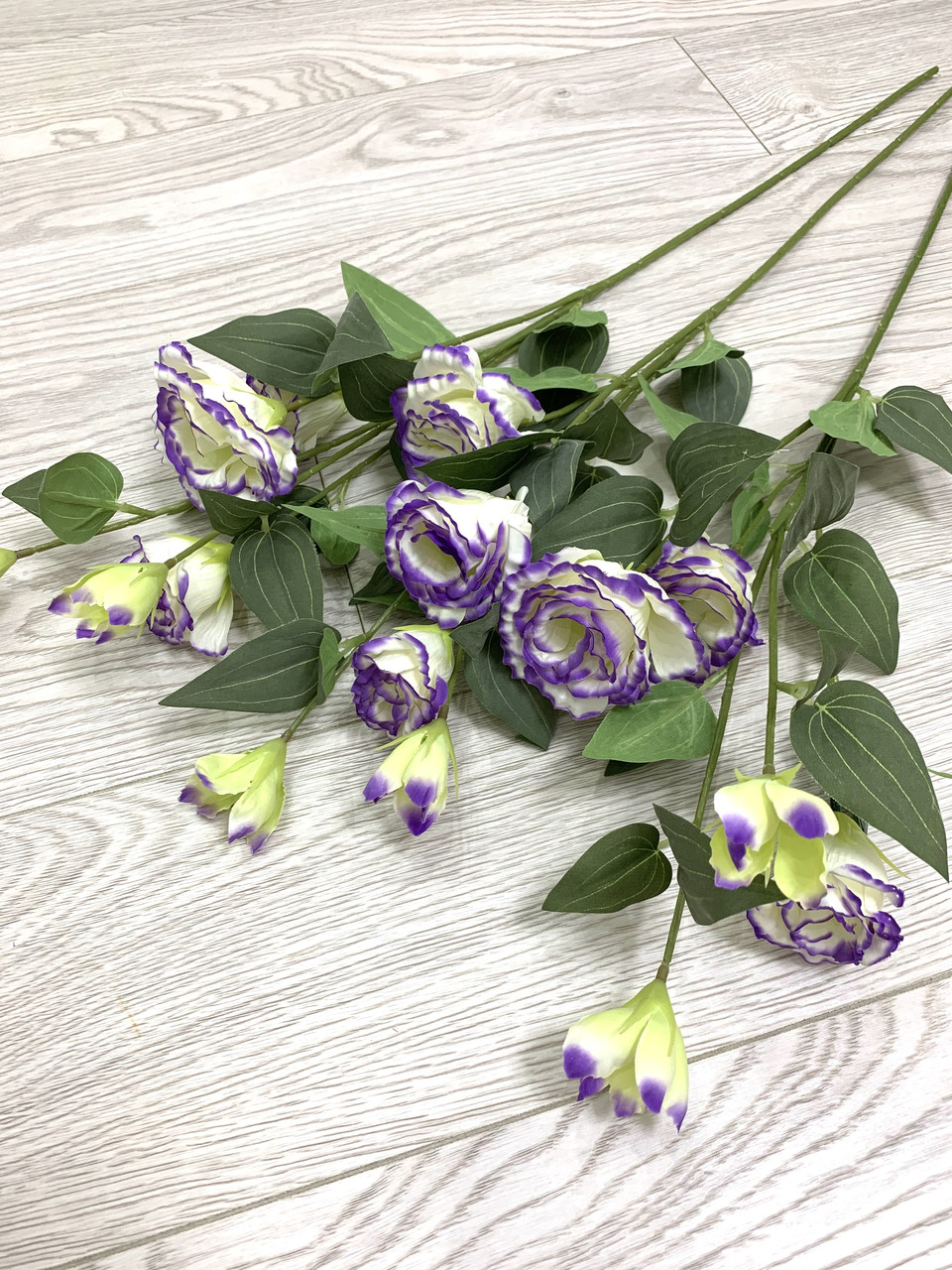 Штучна еустома (преміум, імітація натуральної рослини).
