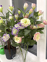 Штучна еустома (преміум, імітація натуральної рослини)., фото 6