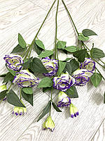 Штучна еустома (преміум, імітація натуральної рослини)., фото 3