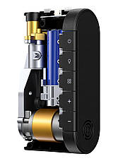 Автомобільний насос Baseus Dynamic Eye Inflator Pump Чорний (CRCQB03-01), фото 3