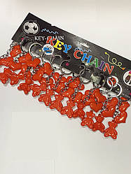 Брелки на ланцюжку серця