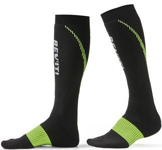 Мотошкарпетки літні Revit Trident чорний/жовтий, 44