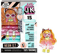 Игровой набор с куклой L.O.L. Surprise! JK Neon Q.T. Mini Fashion Doll!