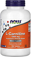 Now Foods L-Carnitine 1000mg 100 tabs