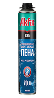 Професійна зимова монтажна піна Akfix 885 SUPER MEGA 70L 1020 гр