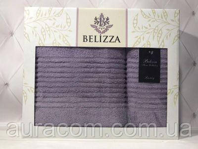 Рушники, подарунковий набір, braid lilac, Belizza, Туреччина
