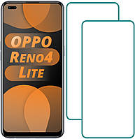 Комплект OPPO Reno4 Lite Защитные Стекла (2 шт.)