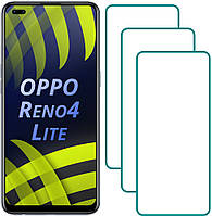 Комплект OPPO Reno4 Lite Защитные Стекла (3 шт.)