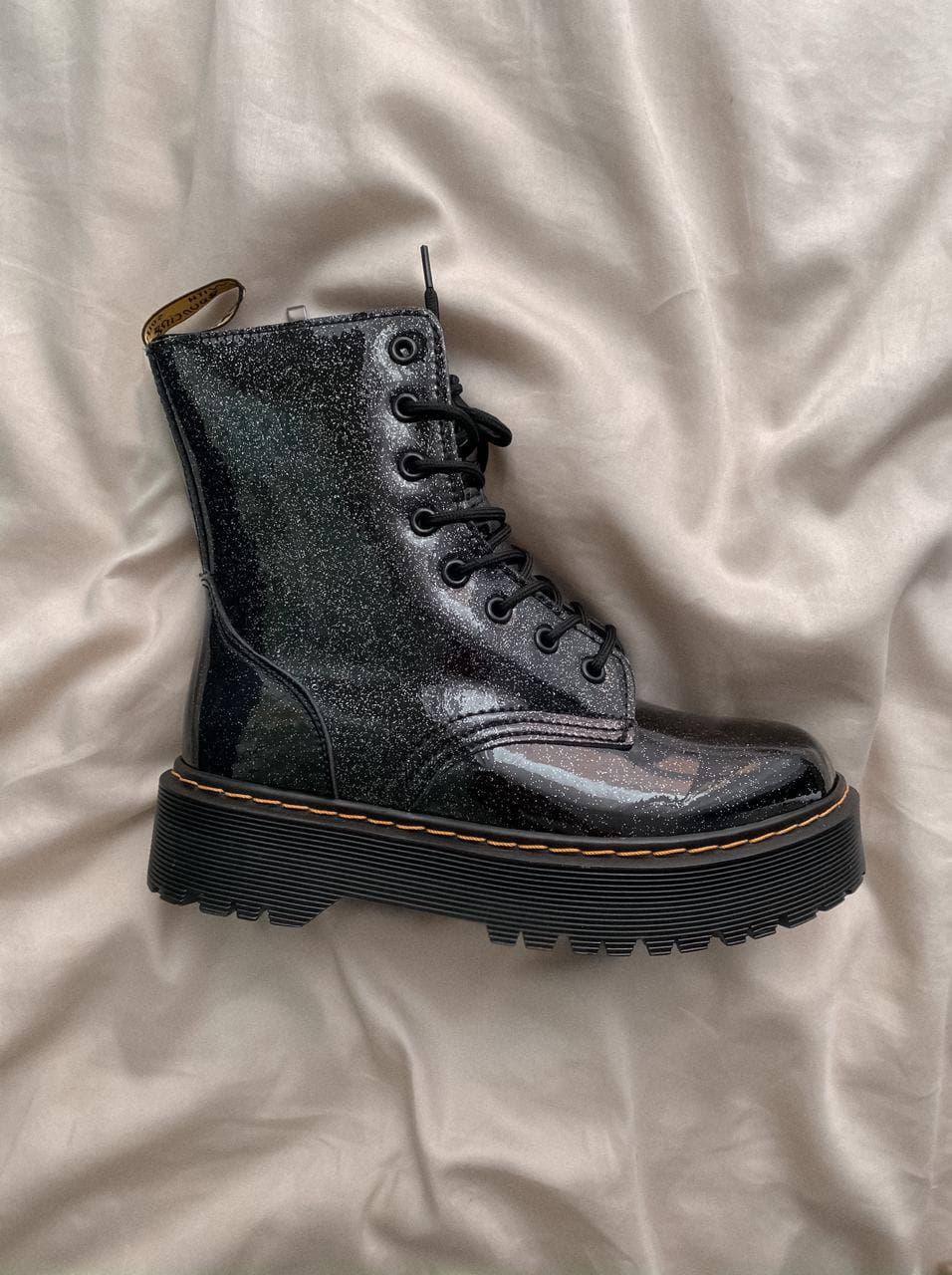 Боти Dr. Martens 1460 White жіночі шкіряні черевики Ін Мартінс 1460 білі БЕЗ ХУТРА ДЕМІСЕЗОННІ на осінь, фото 1