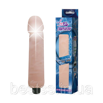 Вібратор Love Companion, 25 см, фото 1