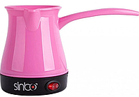 Турка электрическая кофеварка Sinbo SCM-2928 Pink