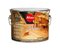 Олія для деревини Altax Olej do drewna (Каштан) 2,5 л