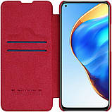 Захисний чохол-книжка Nillkin для Xiaomi Mi 10T / Mi 10T Pro / Redmi K30S Qin leather case Red, фото 3