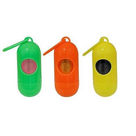 Брелок-пігулка з пакетами Minibag для фекалій Croci