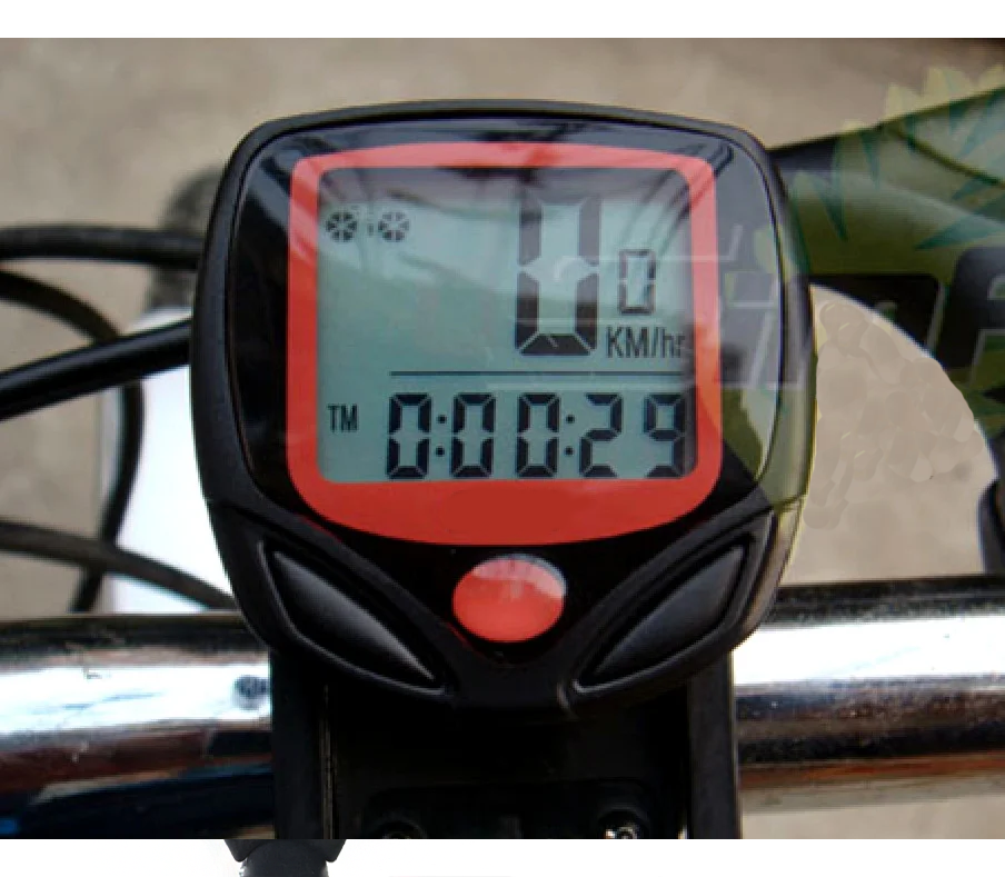 Велокомп'ютер, спідометр, одометр, велосипедний комп'ютер SB-318 / 2016 15 функцій, фото 1